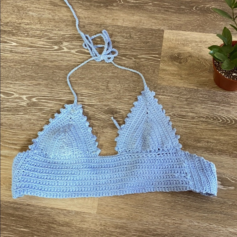 Homemade festival style crop top